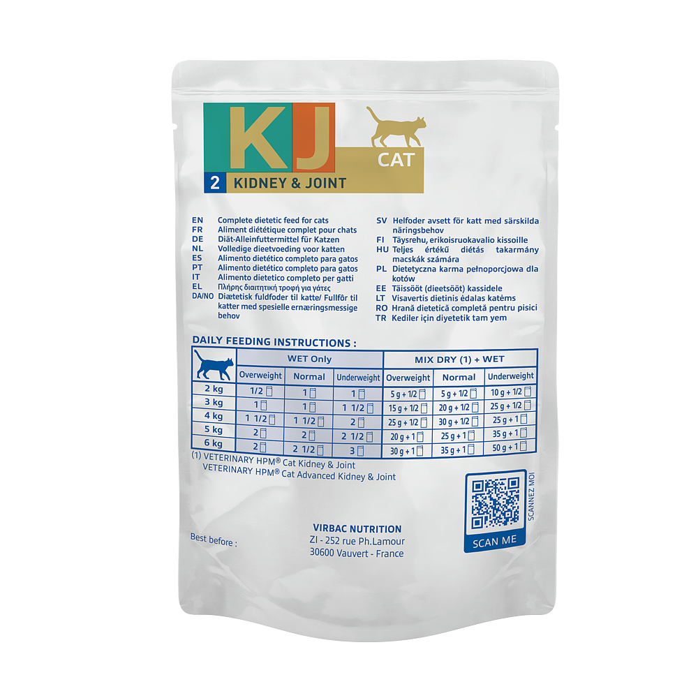 Cat Kidney & Joint KJ2 Wet von Virbac Bild 3