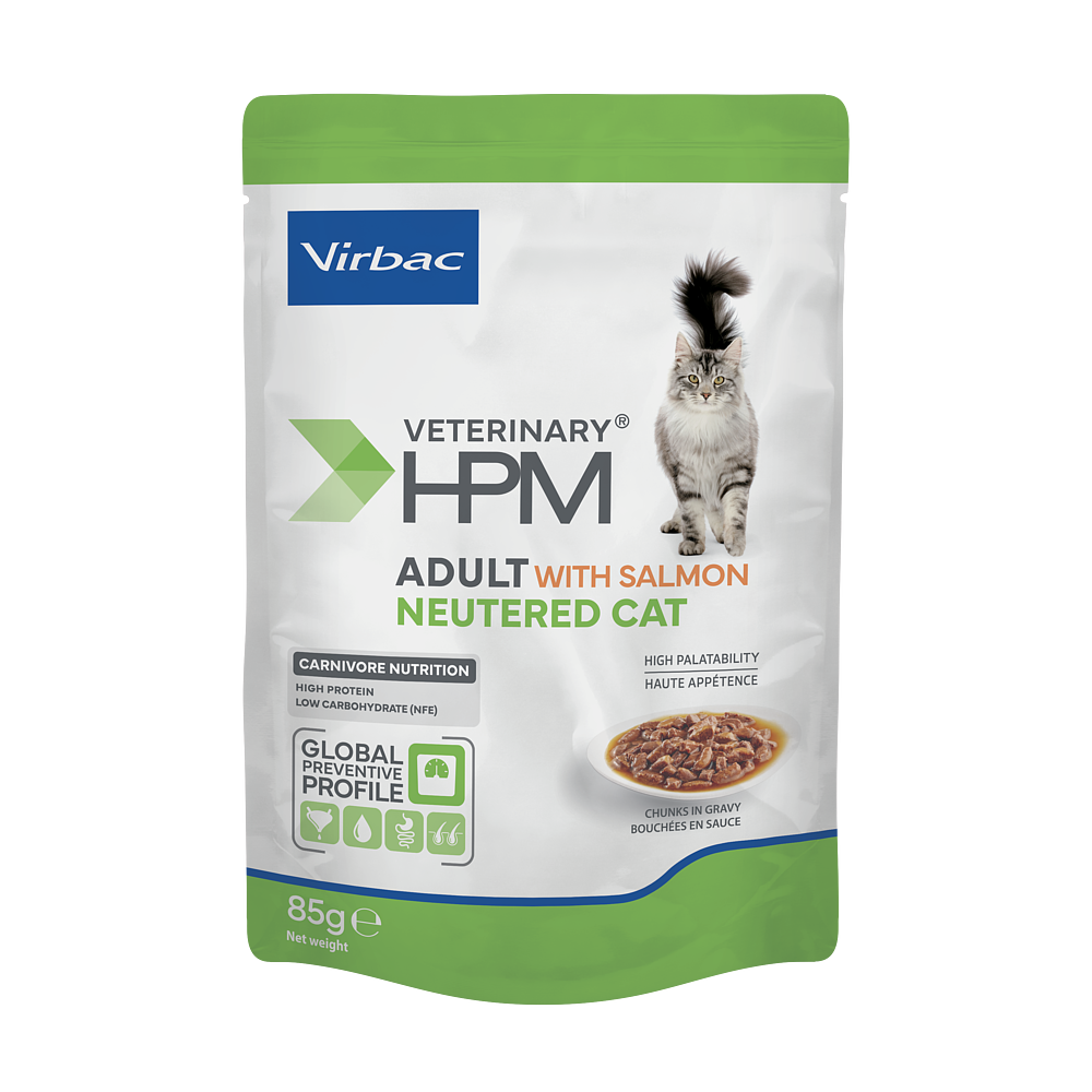 Cat Adult Neutered Wet Salmon von Virbac Bild 2