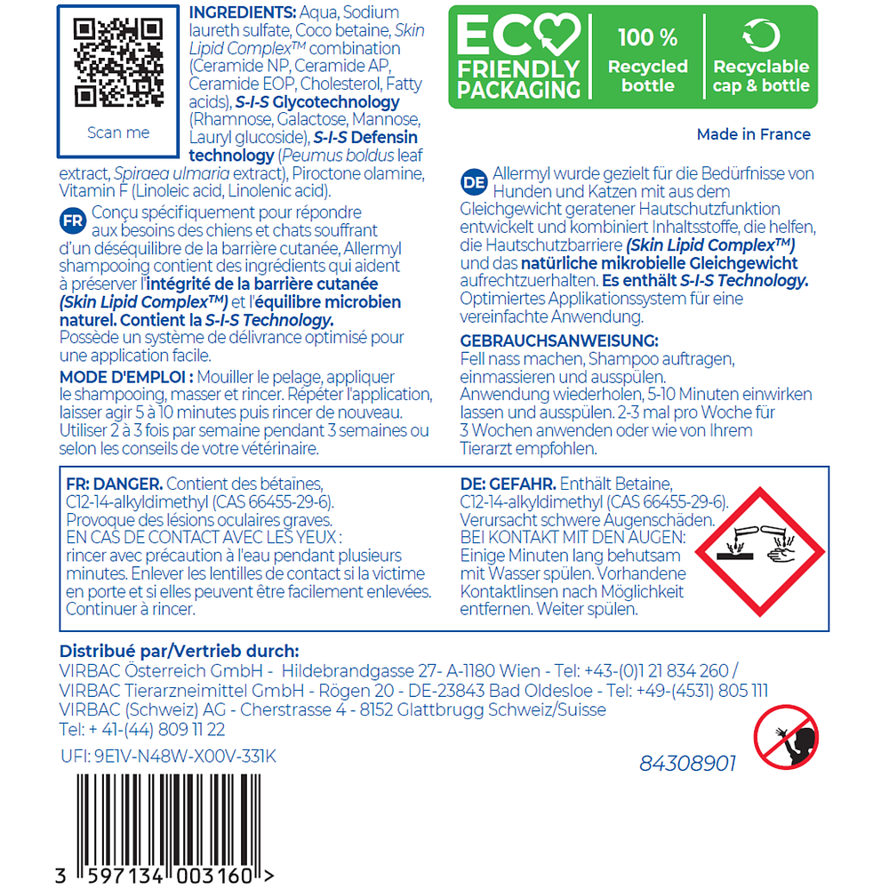 Allermyl Shampoo  von Virbac Bild 3