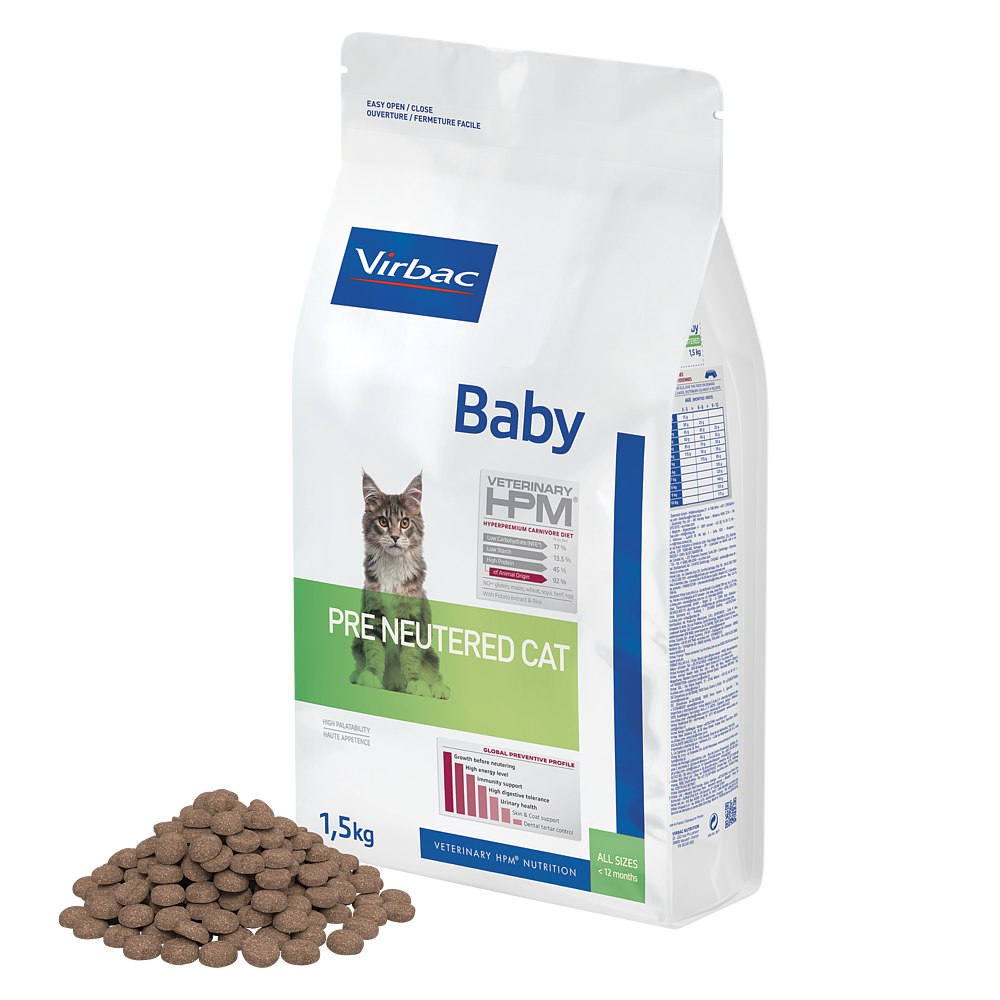 Baby Pre Neutered Cat von Virbac