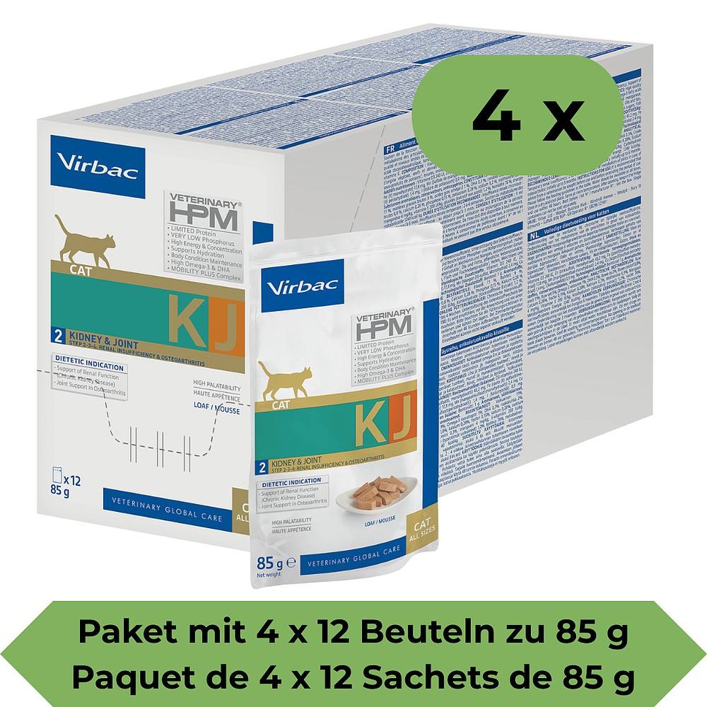 Cat Kidney & Joint KJ2 Wet von Virbac
