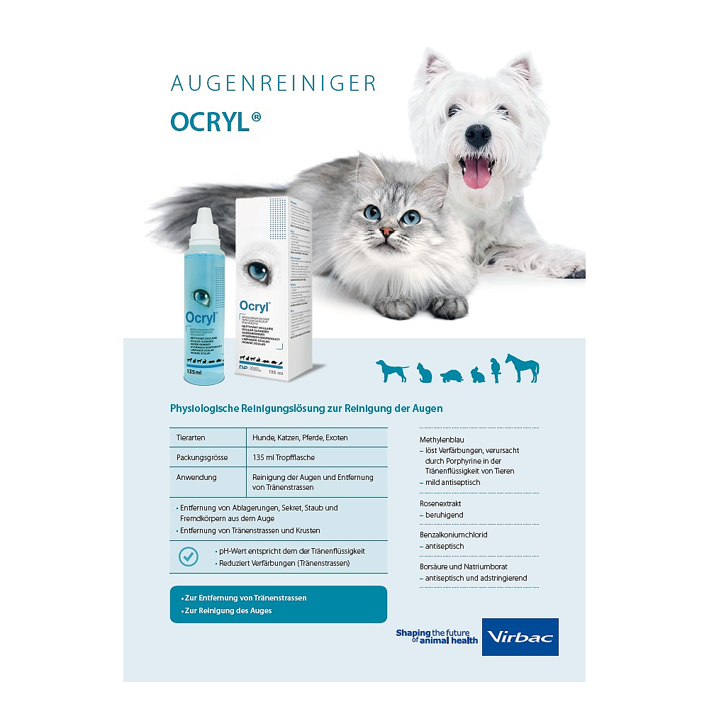 Ocryl TVM Flyer von Virbac