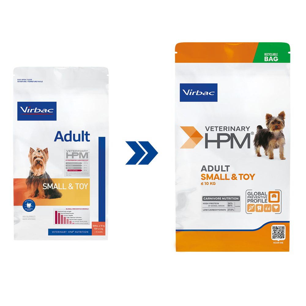 Dog Adult Small & Toy  von Virbac
