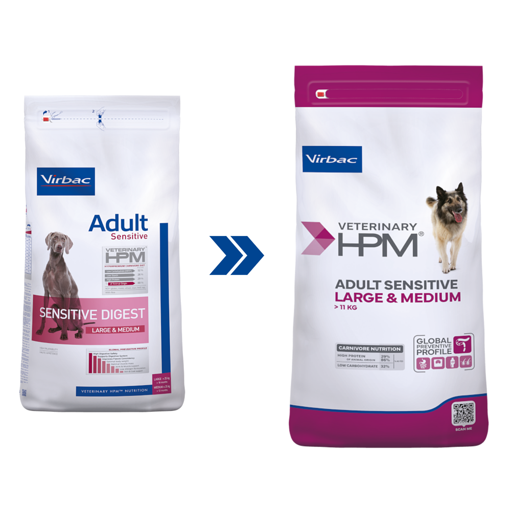 Dog Adult Sensitive Digest Large & Medium von Virbac