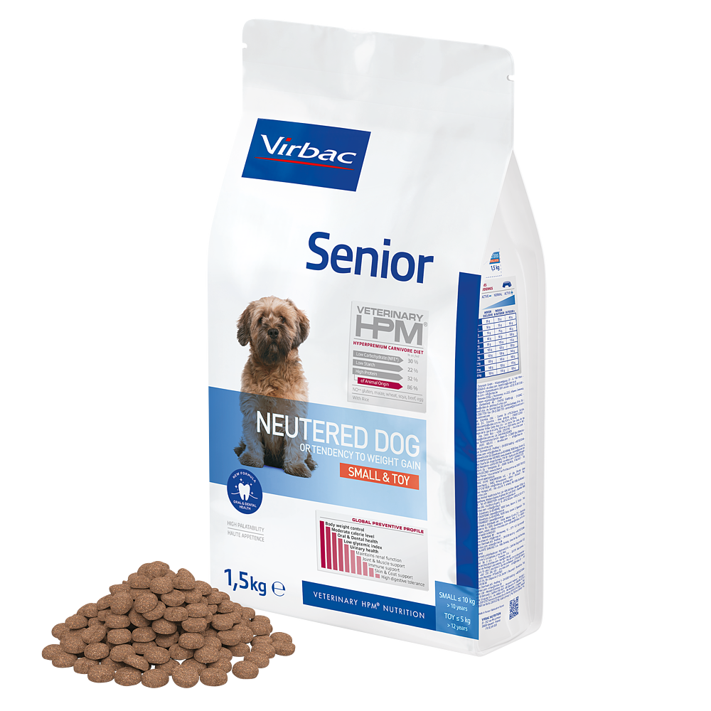 Senior Neutered Dog Small & Toy  von Virbac