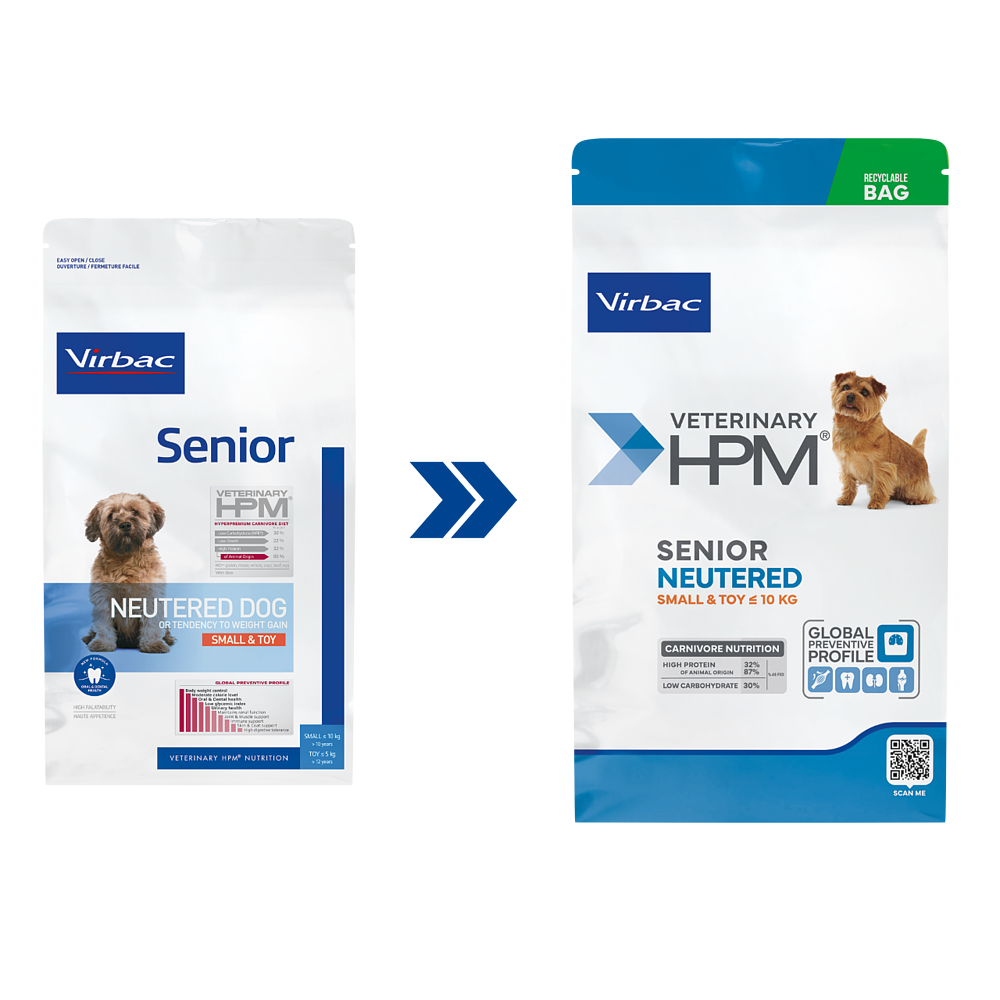Dog Senior Neutered Small & Toy von Virbac