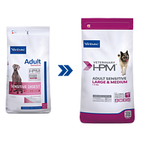 Dog Adult Sensitive Digest Large & Medium von Virbac