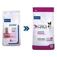 Junior Medium Dog von Virbac