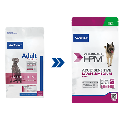 Dog Adult Sensitive Digest Large & Medium von Virbac