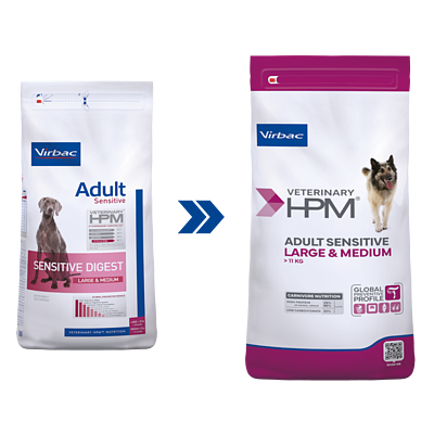 Dog Adult Sensitive Digest Large & Medium von Virbac
