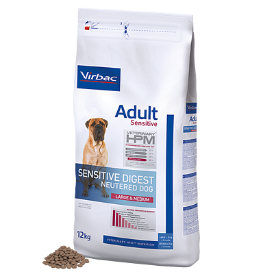 Adult Sensitive Digest Neutered Dog Large & Medium 3 kg von Virbac